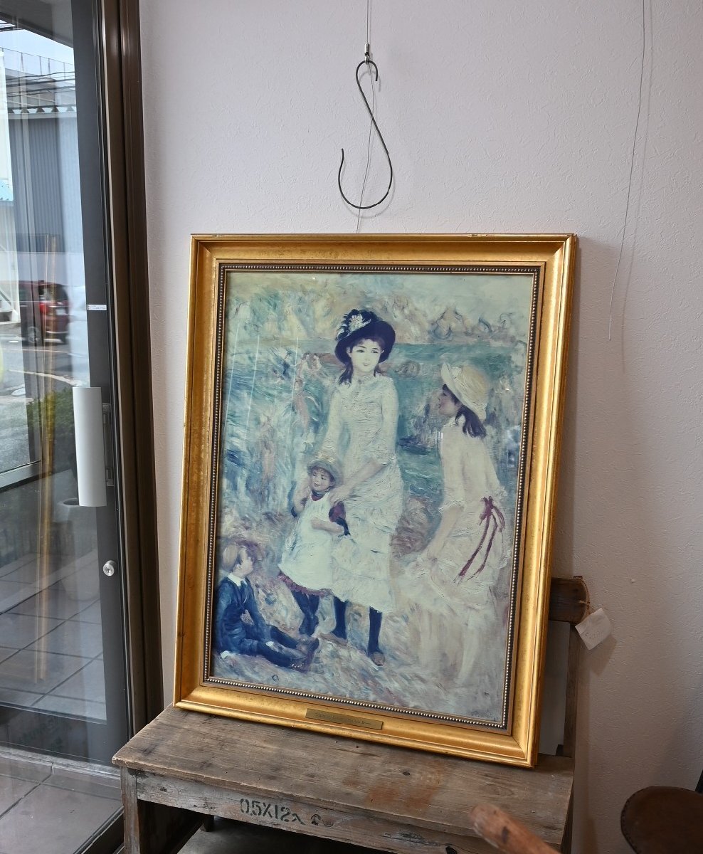 古沢岩美、P30、希少レゾネ、新品額装付 古沢岩美、P30、希少レゾネ、新品額装付