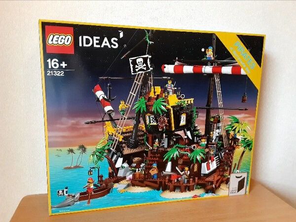 レゴ LEGO アイデア 21322 赤ひげ船長の海賊島。 新品未開封品