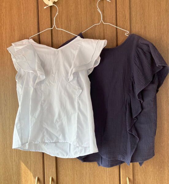 値下げ E hyphen world gallery トップス ストライプ カットソー フワッとトップス カットソー ブラウス