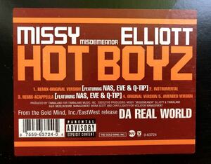 Missy Misdemeanor Elliott Hot Boyz Feat Nas Eve Q-Tip Pro Timbaland 1999 US 12 ミッシー エリオット ティンバーランド 絶版