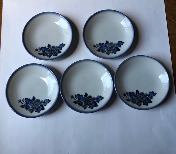 小皿 5枚セット 昭和レトロ