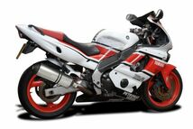 DELKEVIC フルエキ チタンカーボンエンド★YAMAHA YZF600R THUNDERCAT 1996-2007 ダウンパイプ マフラー COM0509_画像3