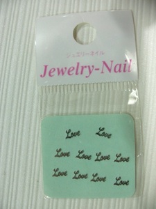 Jewelry Nail リトルプリティ ラブ2シルバー LP-0616