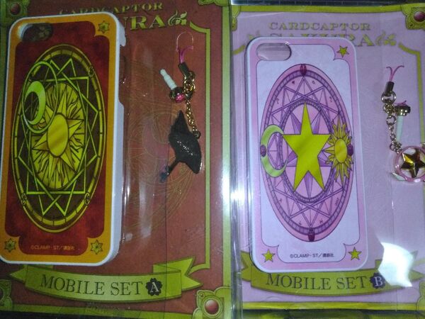 ムービック クロウカード&封印の杖 さくらカード&星の杖 モバイルセット(iPhone5/5s対応ケース) カードキャプターさくら