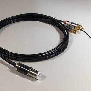 27)《1.2m ELECAUDIO製DIN-101フォノ5PINソケット+RCAプラグ オヤイデ フォノケーブル・アース線》 Phono cable / Oyaide 3398-SY