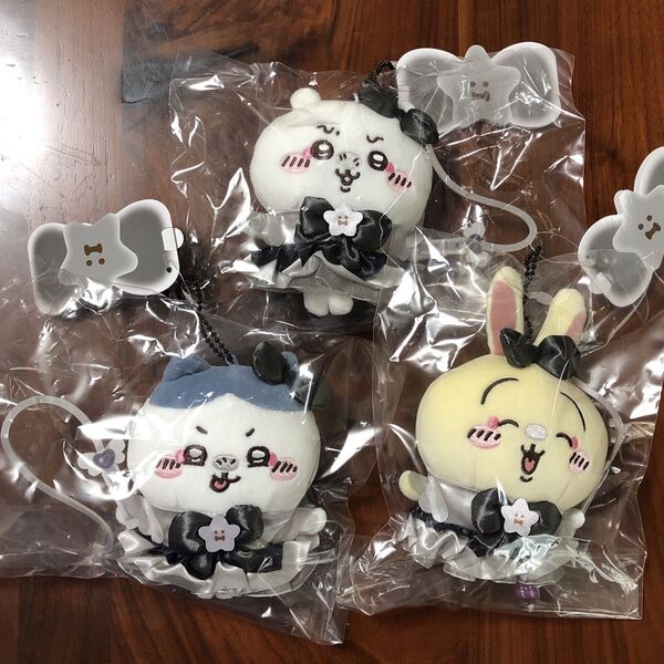超まじかるちいかわ 悪いバージョンだマスコット 3種セット ちいかわ ハチワレ うさぎ