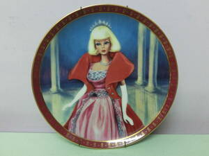  バービー 1993 ビンテージ 絵皿 限定 デコレーションプレート 壁掛け お皿 60s イラスト 陶器 Barbie Vintage インテリア フィギュア人形