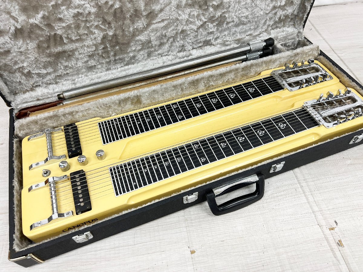 CANOPUS 6弦 スチールギター スタンド ハードケース付 - その他 CANOPUS 6弦 スチールギター スタンド ハードケース付 - その他