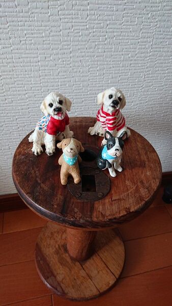 犬の置物 ラブラドール フレンチブルドッグ 犬