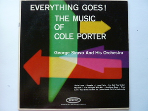 ◎★ジャズ / インストルメンタル■ジョージ・シラヴォ/ GEORGE SIRAVO■EVERYTHING GOES! THE MUSIC OF COLE PORTER