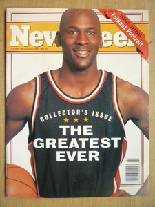 News Week October/Novenber новый z we k1993 год 10 месяц /11 месяц NBA Michael Jordan 