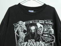 希少 Robzombie　ロブゾンビ　2002年ツアーTシャツ　XL　ビッグシルエット　ホワイトゾンビ　マリリンマンソン　ナインインチネイルズ_画像3