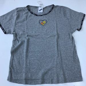 [ new goods ]L size tui- tea T-shirt gray short sleeves T-shirt TWEETY WBwa-na-* Brother s