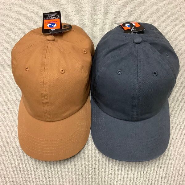 新品未使用 ニューハッタン キャップ 帽子 cap レディースメンズ 2個セット コッパー/チャコール newhattan