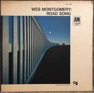 【JPN盤/jazz/盤質(EX)/即決/LP】Wes Montgomery Road Song / 試聴検品済