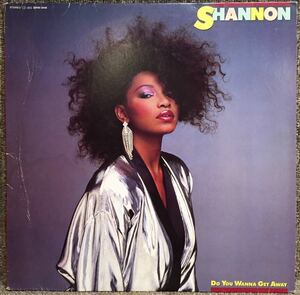 【JPNプロモ盤/Electro, Synth-pop/美盤(NM)/即決/LP】Shannon Do You Wanna Get Away / 試聴検品済