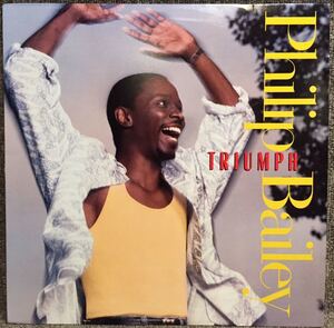 【 US盤/Soul, Funk, Gospel/盤質(EX-)/即決/LP】 Philip Bailey Triumph / 試聴検品済