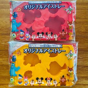 ディズニー 100周年限定デザイン アイストレー 2点セット
