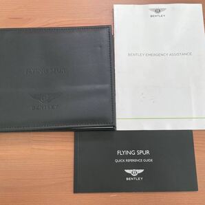 Bentley ベントレーフライングスパー 純正ケース・取扱説明書など #0013