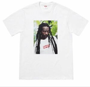 Sサイズ 新品未使用 Supreme Buju Banton Tee シュプリーム WHITE 白 本物 国内正規品 Box Logo Photo Tee 2019SS ブジュ バントン