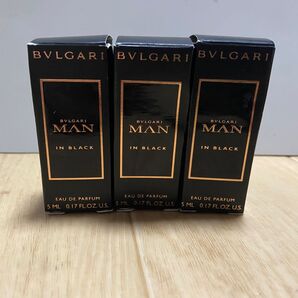BVLGARI ブルガリ 香水 MAN IN BLACK マン イン ブラック3個セット