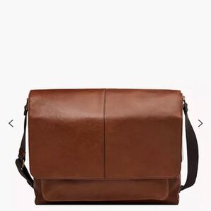【美品】FOSSILフォッシル/ショルダーバッグ メッセンジャーバッグ 男性