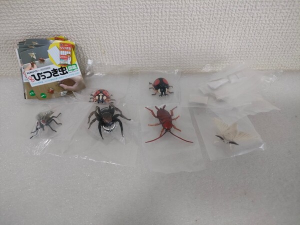 海洋堂 カプセルQミュージアム ひっつき虫図鑑 6種 フルコンプ 新品 未開封