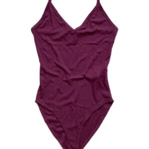 Forever21ニットボディースーツ/SP/BURGUNDY