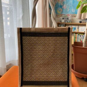 ジュートバッグ デコパージュ