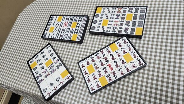 特大 Lサイズ まーじゃんぱい 点数棒 マージャンパイ Lサイズ 麻雀牌 一式 セット 点棒 set 特大 麻雀牌一式 SET