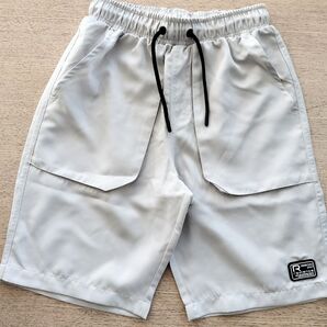 【140◎ハーフパンツ】サラサラ素材 乾きやすい 短パン シンプルデザイン