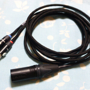 AUDEZE LCD 2 3 4 XC シリーズ Meze Audio Empyrean 用ケーブル MOGAMI 2534 200cm 長め XLR コネクタ 4ピン (カスタム対応可能)