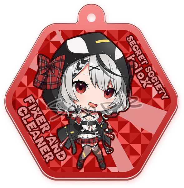 【送料無料】ホロライブ・アクリルキーホルダー(沙花叉クロヱ)