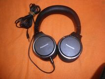 PANASONIC CLOSED HEAD PHONES RP-HD10-K HIGH RESOLUTION SOUND +MEGA SIZE DRIVER FUNCTIONS BLACK_画像2