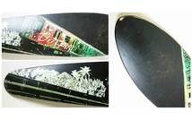 ■オリジナル スケートボード デッキ板 黒 電車 ①_画像5