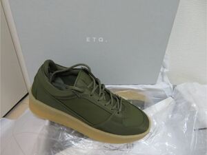 ETQ　イーティーキュー　高級スニーカー　Verdant Green Nylon/Calf Low 3　41