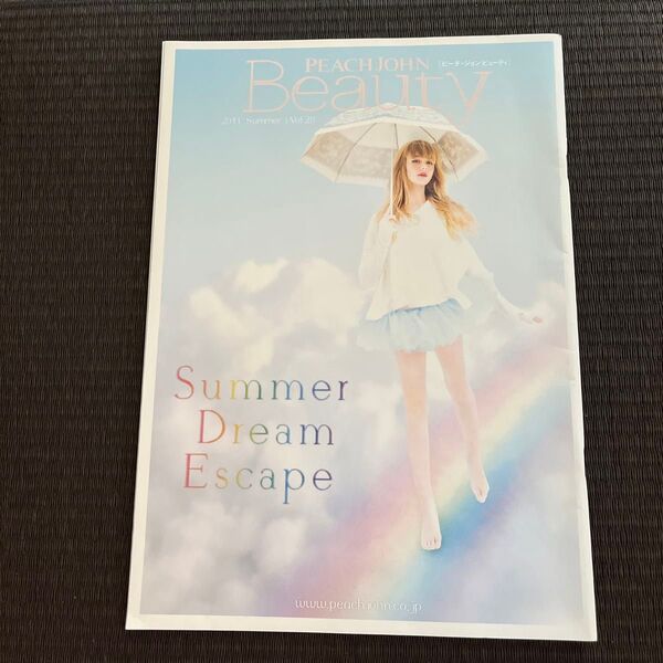 PJ ピーチジョンビューティ カタログ 2013 夏 28 切り抜き 叶恭子