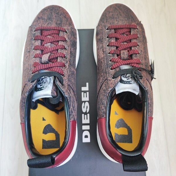 新作 28cm 新品未使用品 DIESEL ディーゼル ロー スニーカー S-CLEVER LOW 箱付き 送料込み