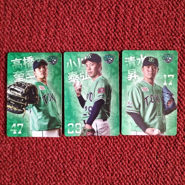ヤクルトスワローズ 燕プロジェクト 限定ステッカー 3枚セット