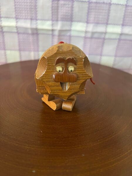 幸せの守り神 ストラップ キーホルダー イナンクルカムイ アンティーク ビンテージ