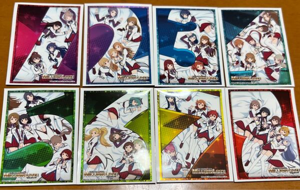 アイドルマスターミリオンライブ ミリアニ キャラクタースリーブ Team1st〜8thセット フォトカサイズ