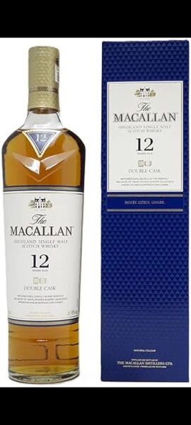 マッカラン12年ダブルカスクとレミーマルタンVSOP 2本セット