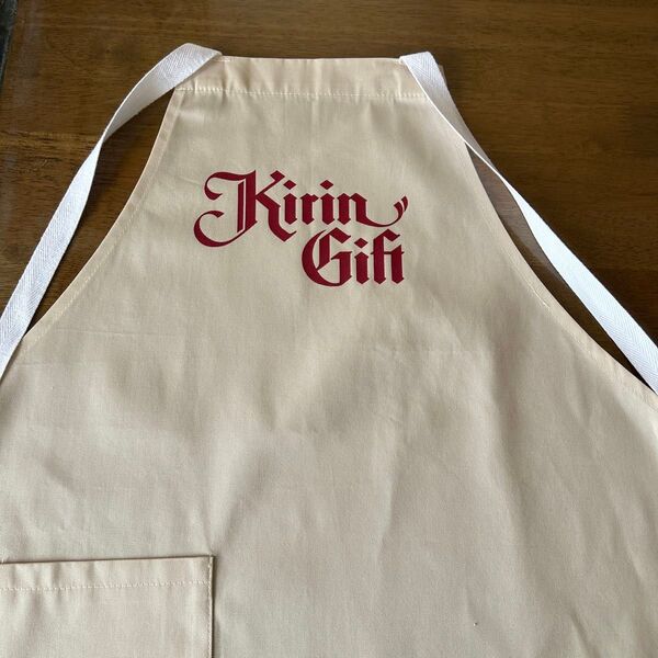 未使用 KIRIN キリン エプロン ワークエプロン カフェ 前掛け