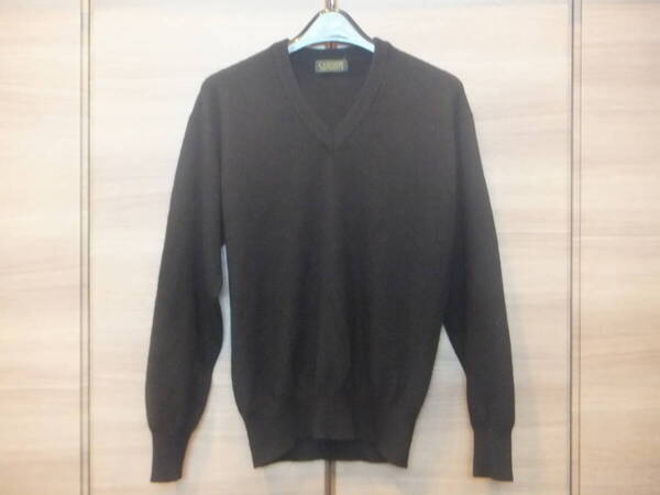 ★ CASHMERE(カシミヤ) Vネックニット セーター 黒 ★