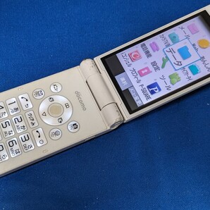 D5105 docomo SIMフリー P-smart P-01J Panasonic 4Gガラホ 簡易確認&簡易清掃&初期化OK 判定○ WebにてSIMロック解除手続受付済