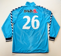 横浜FC YOKOHAMA F.C. 実使用？ 長袖 ユニフォーム hummel ヒュンメル 26番 Jリーグ_画像2