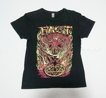 FACT ファクト JAPAN TOUR 2012 BURUNDANGA YOUR DEMISE OUR LAST NIGHT Tシャツ M ブラック 10FEET_画像1