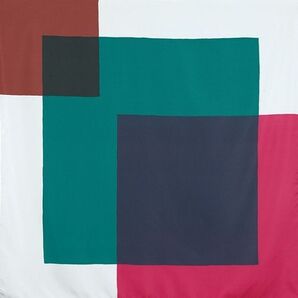 アクアドロップリサイクル 風呂敷 三巾約100cm しかく グリーン (撥水加工) 【むす美】