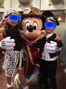 ディズニー購入 ダルメシアンヘアバンド ディズニー 衣装 コスチューム 101匹わんちゃん ワンオーワン ダルメシアンコーデ 約120cm 美品