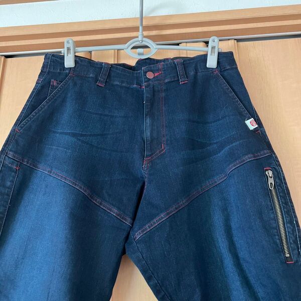 関東鳶ストレッチデニムワークパンツ作業着3Lサイズ